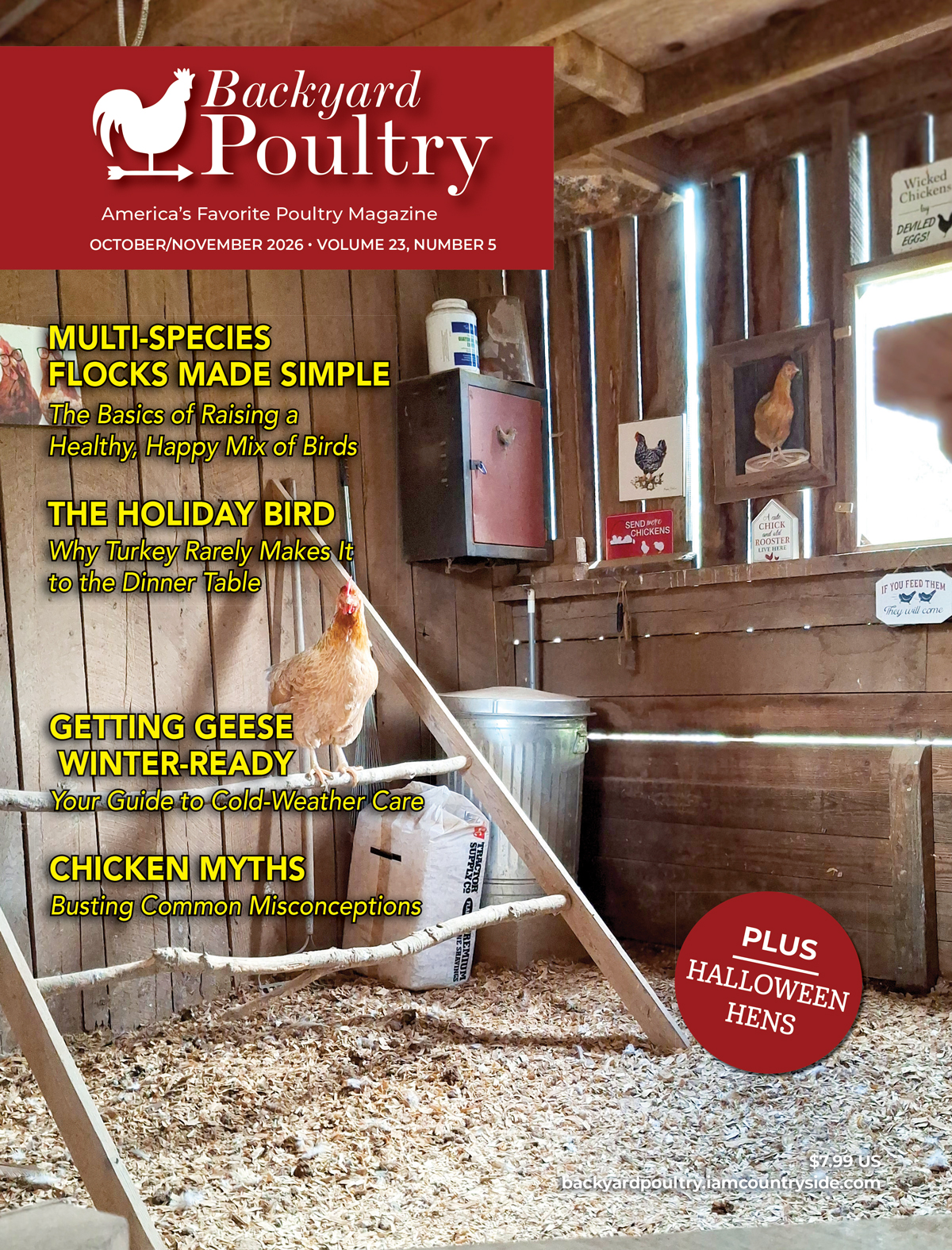 Backyard Poultry — October/November 2026